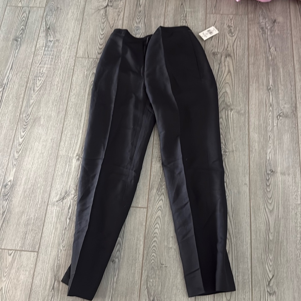 Vintage Tahari ASL black work pants